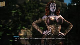 Gameplay walkthrough of visual novel Tales from the unending void 37