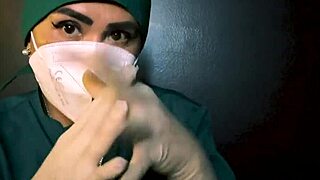 Medical fetish and latex gloves: A fetish-filled video