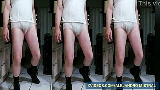 Homemade gay sex with Alejandro in Calzoncillos