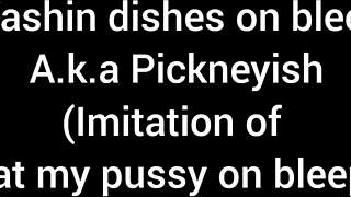 washin dishes parody eat pussy