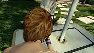 GTA-themed porn with extended footage of paparazzi encounter