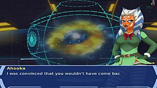 Sexy mature gets her ass fucked in Star Wars-themed game