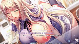 Bunny's Mama Daikou Service Route1 Scene7 with Raw Anime Action in Full Subtitle Detail