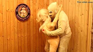 Catalina and Marsalina Valentina engage in anal play with their sex doll