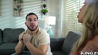 My stepsis Lolly takes over for my wild girlfriend in this steamy video