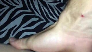Teen's tight pussy gets wet and fingered in slow motion