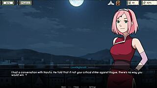 Dinaki's training session in Naruto: The ultimate blowjob experience
