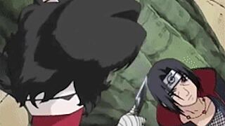 Naruto and Tenten's intense encounter caught on camera