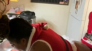 Big black cock drills a pissed off brunette in doggystyle