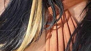 Mexican teacher Bella enjoys voyeuristic sex