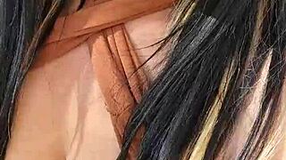 Mexican teacher Bella enjoys voyeuristic sex