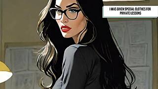 Megan's animated diary: A teasing encounter with stepbrother