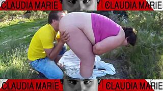 This obese woman craves intense sex and engages in unusual masturbation activities