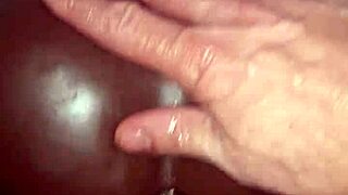Toys play with fake tits teen in solo video