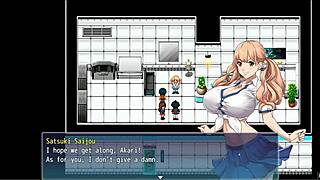 Naked Japanese girls in a porn game: Episode 4