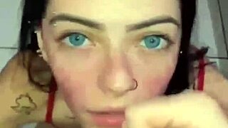 Melissa Galvao's sensual blowjob and facial from Casal Carmona