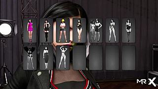 Game-like experience with erotic photoshoot in Fashionbusiness
