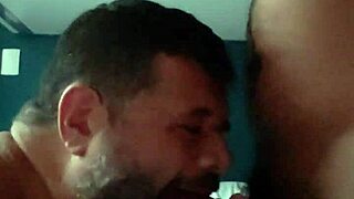 Amateur gay gets milked after sucking and fucking