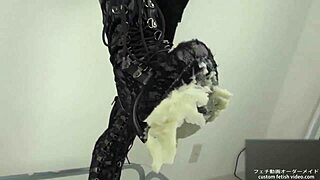 Crush's Asian fetish: Foot fetishism and food play with noodle stomping