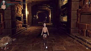 We're playing the knight and the girl in the dungeons, part 1