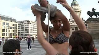 Outdoor adventure turns into BDSM session with Spanish beauty