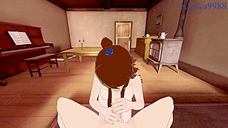 Mei Terumi's intense 3D sexual encounter in Naruto Hentai game