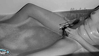 A lithe beauty indulges in an evening of self-pleasure, using a vibrator to stimulate her intimate area, leading to a satisfying climax.