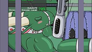 Furry gay sex with hot cum shots
