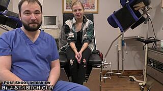 Petite Ava Siren's wild doctor-patient romp on Blastabitch.com