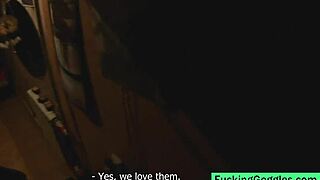 Exclusive POV sex goggles experience with amateur couple