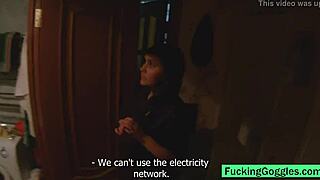 Exclusive POV sex goggles experience with amateur couple