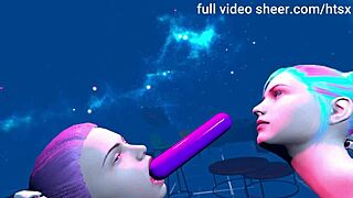 The petite ones couldn't resist and opted for using toys in its entirety - sheer com htsx