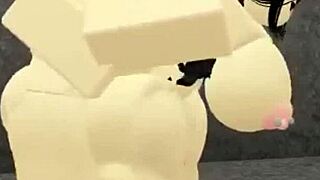 Wealthy woman receives intense penetration - explicit Roblox adult content