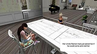 A culinary threesome with seasoned and novice participants in the Second Life game