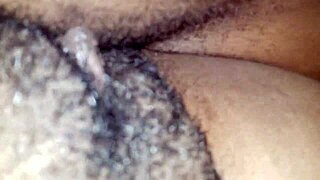 I pleasure my erect clitoris by penetrating her lubricated anus
