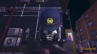 Judy Hopps' big tits and boobjob in Zootopia hentai furry 3D