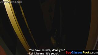 European babe gets her pussy pounded in spy cam video