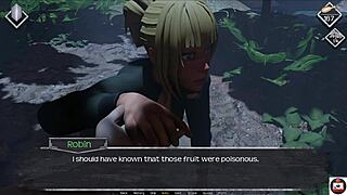 Petite teen gets naughty in 3D anime game-themed hentai