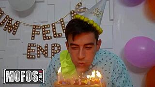 Mina Van D., Haix Rogue, and Jordi El Nino Polla's steamy birthday surprise