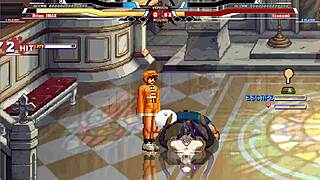 Mugen's Brian takes on the challenger in an animated porn fight