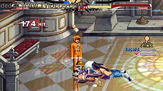 Mugen's Brian takes on the challenger in an animated porn fight