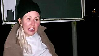 Sexy crack addict shows off her talents in a solo performance
