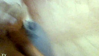 Watch a man urinate in a bar in this solo masturbation video
