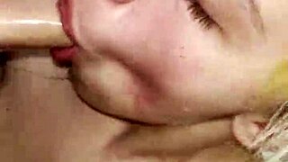 Sloppy face-fucking in a favorite spot