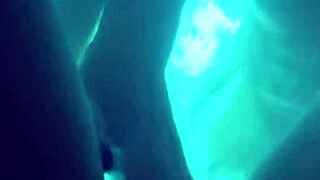 Sensual underwater encounter between pornstars Alix and Jenna