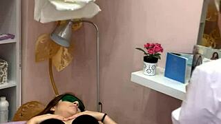 Ritafox's intimate laser hair removal session and steamy aftermath on camera