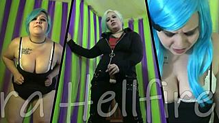 Kyra Hellfire's lesbian and financial domination in a kinky compilation
