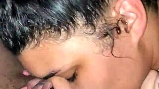 A passionate and enthusiastic blowjob from a lovely plus-size black woman