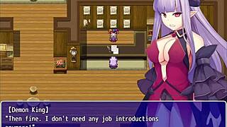 The vengeful female demon queen's journey continues: a tantalizing blend of fetish and anime erotica