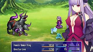 The vengeful female demon queen's journey continues: a tantalizing blend of fetish and anime erotica